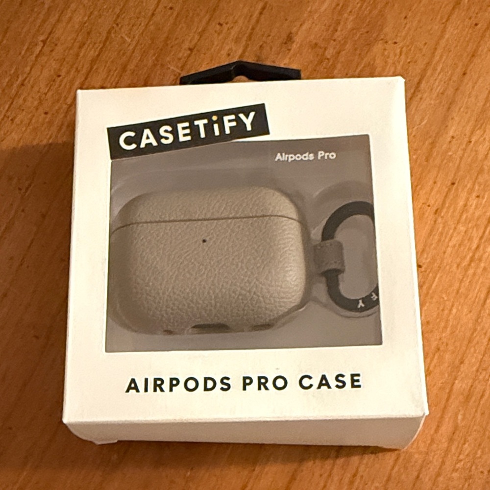Casetify AirPods Pro Case in Beige